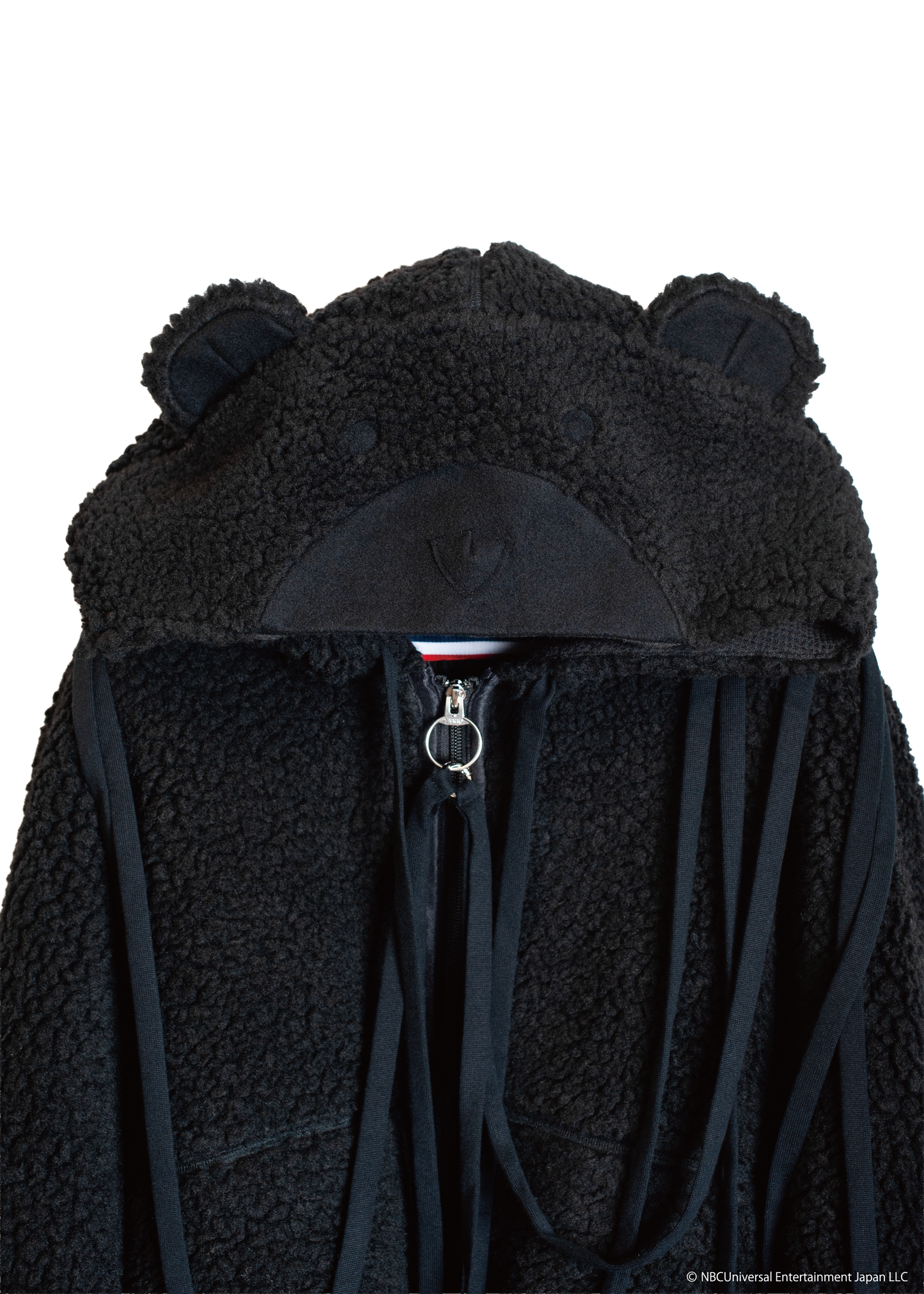 SW-SV-NRA-1004  / lain Wool Boa Pajama Zip-Up Jacket