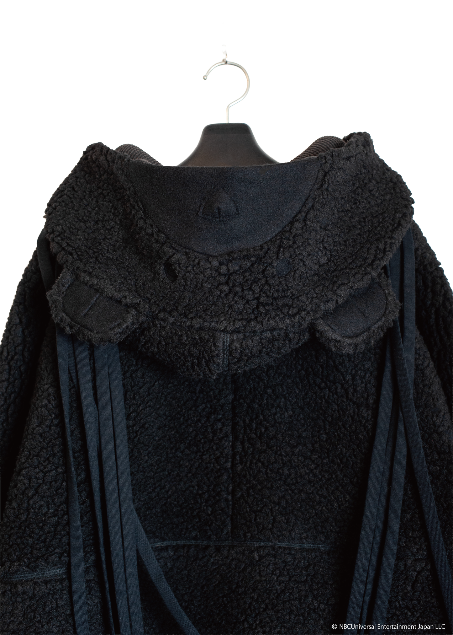 SW-SV-NRA-1004  / lain Wool Boa Pajama Zip-Up Jacket