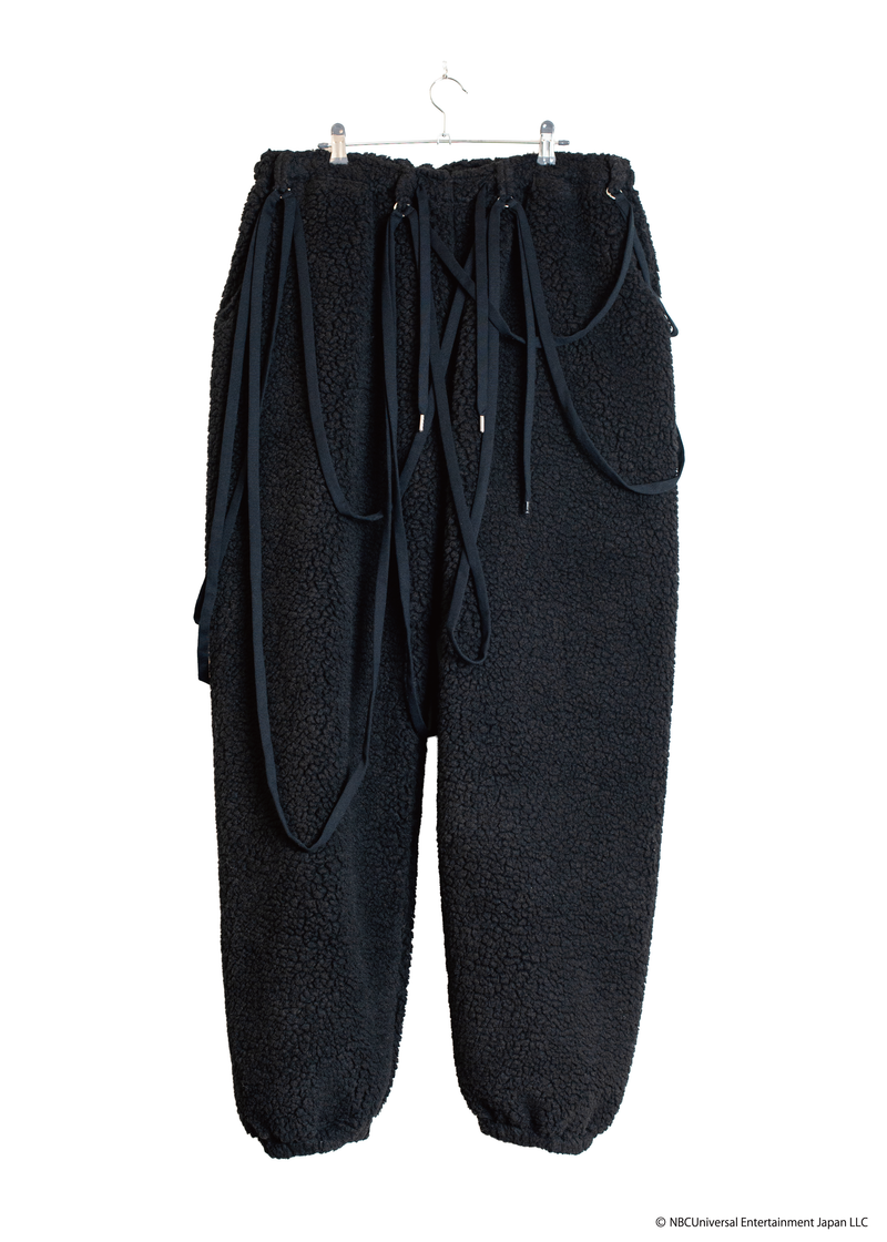 PT-SV-NRA-1012 / Wool Boa lain Pajama Trousers