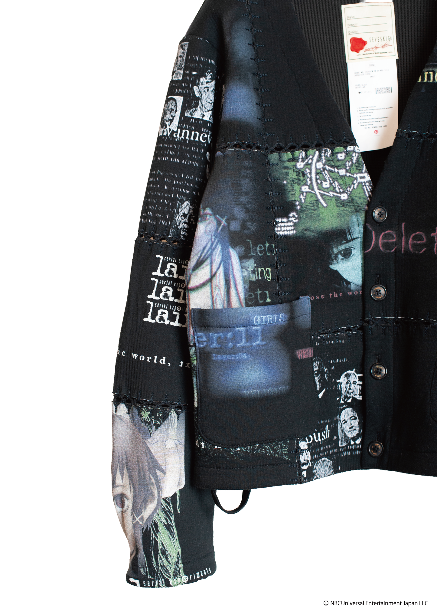 SW-SV-NRA-1005  / Fragment Cardigan ver, Serial Experiments lain