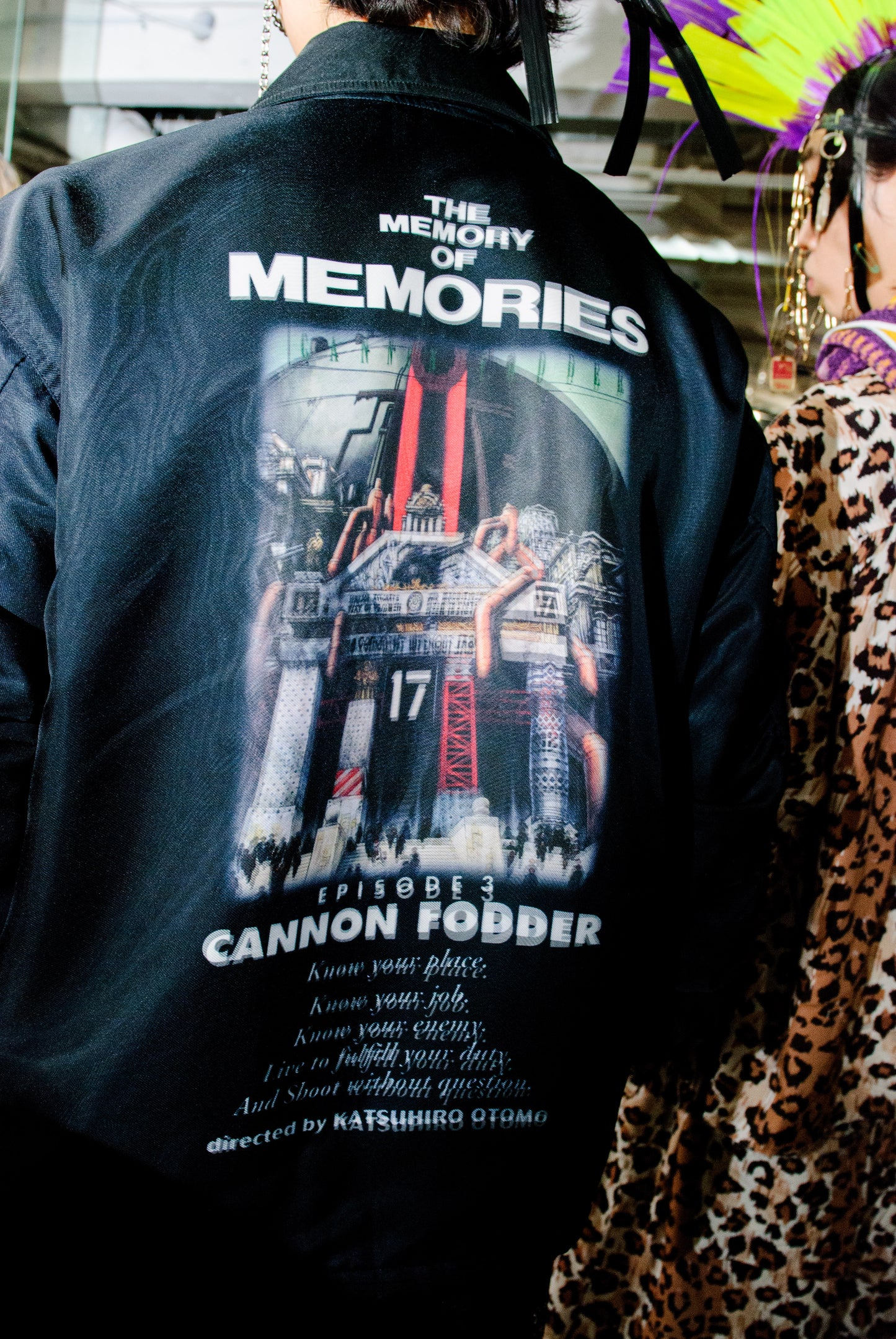 JK-SV-NRS-1007/MEMORIES Holom Coach Jacket