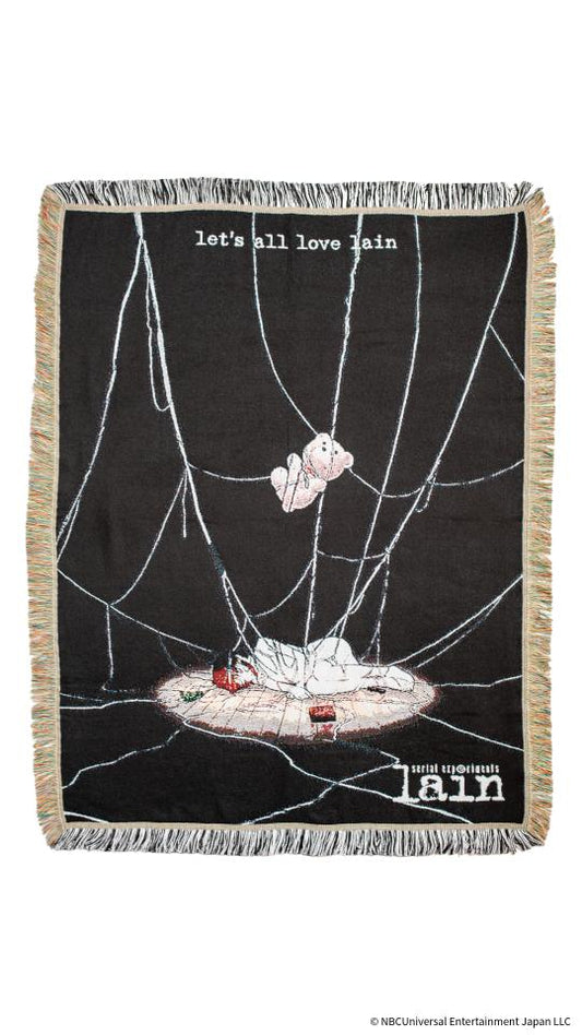 AC-SV-LN-1004 / SEV vs lain Jacquard Blanket [Made to order]