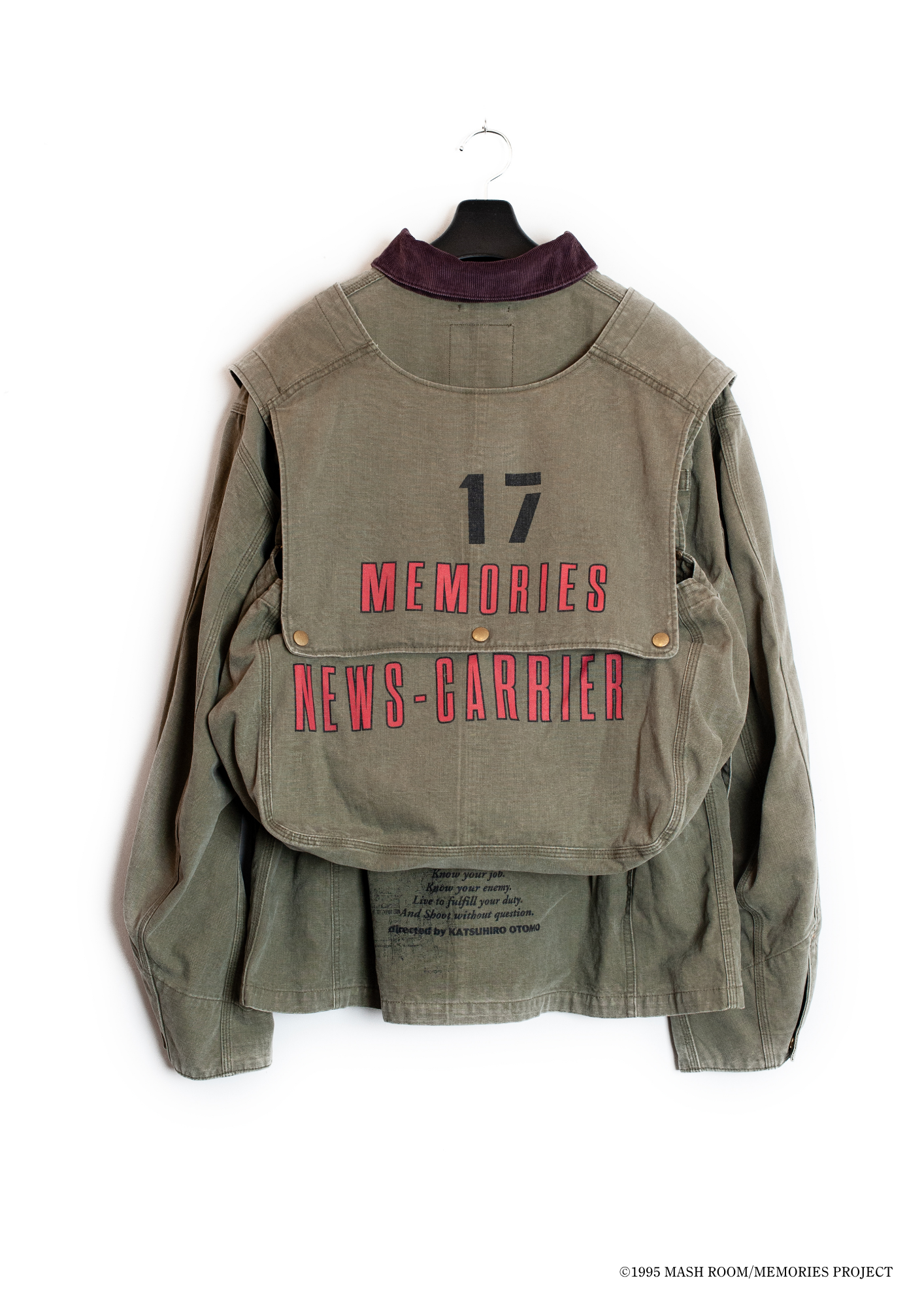 JK-SV-NRS-1002/MEMORIES NEWS CARRIER COVERALL