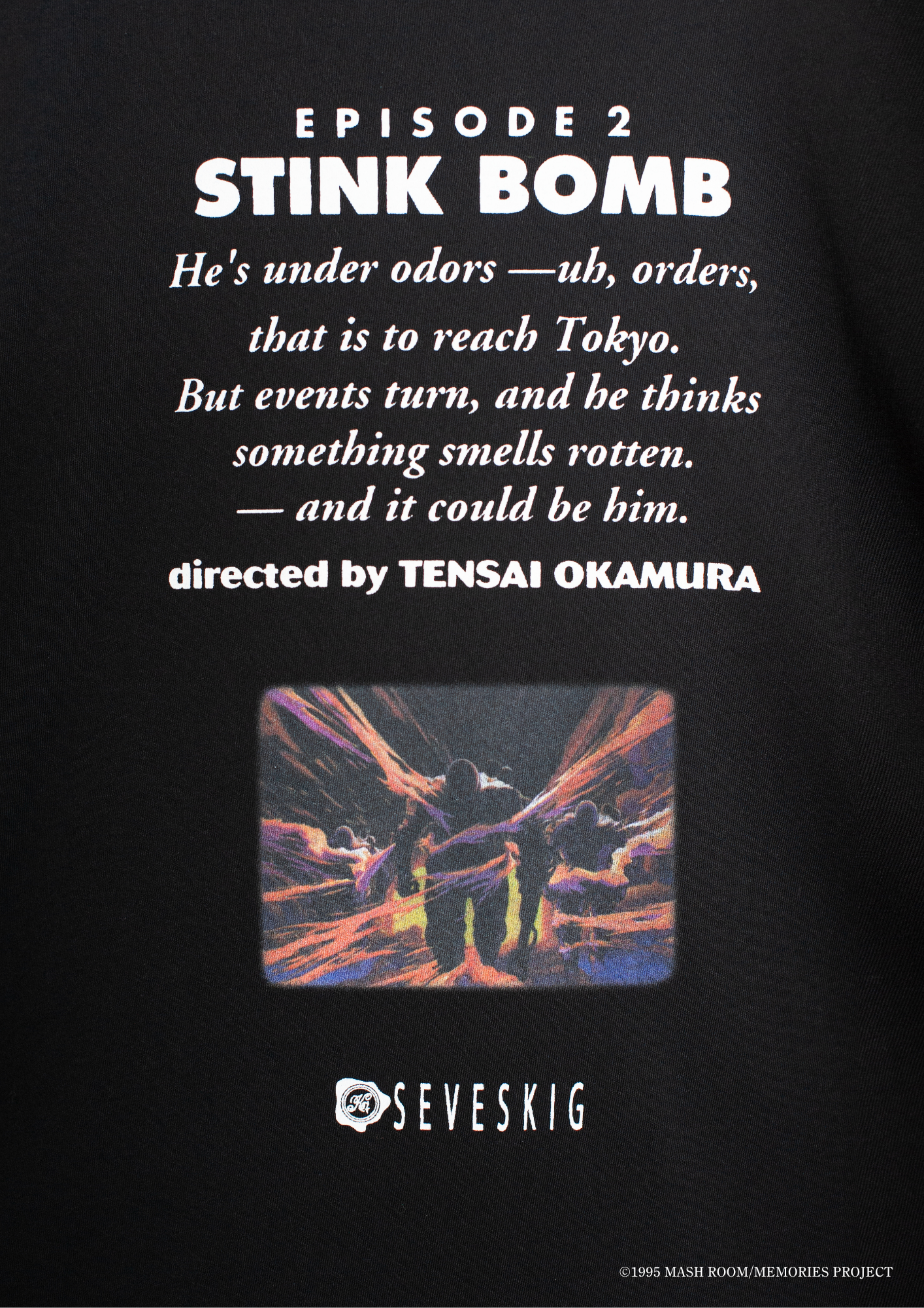 CT-SV-NRS-1005/MEMORIES "STINK BOMB" S/SL Tee