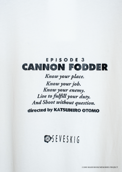 CT-SV-NRS-1006/MEMORIES "CANNON FODDER" S/SL Tee