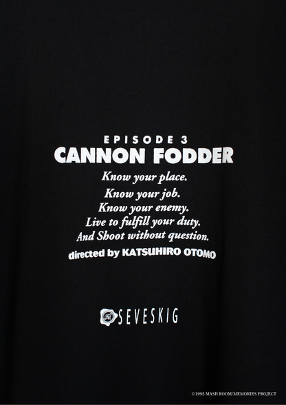 CT-SV-NRS-1006/MEMORIES "CANNON FODDER" S/SL Tee