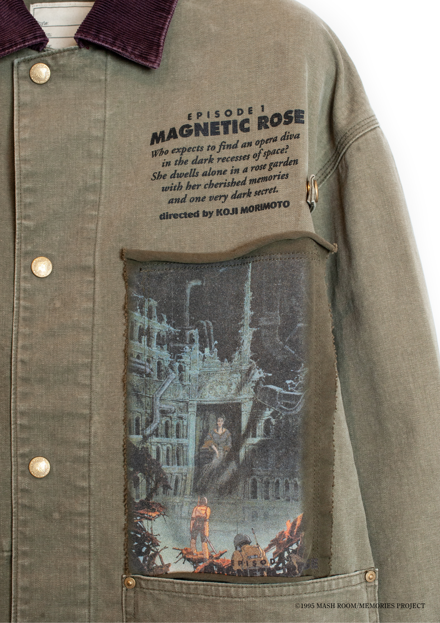 JK-SV-NRS-1002/MEMORIES NEWS CARRIER COVERALL