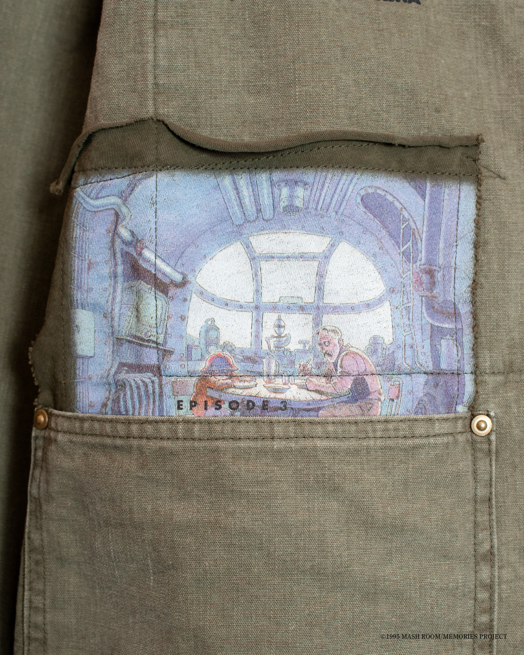 JK-SV-NRS-1002/MEMORIES NEWS CARRIER COVERALL