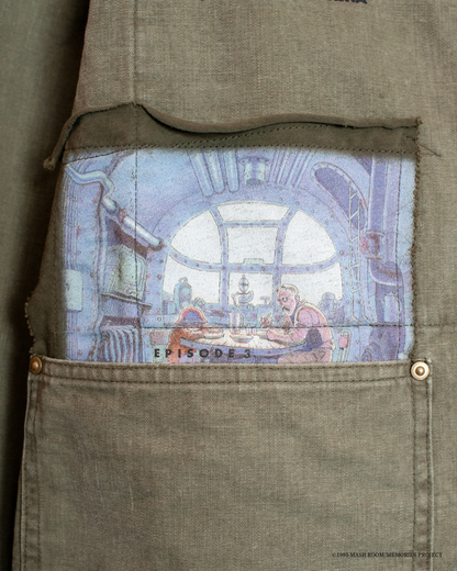 JK-SV-NRS-1002/MEMORIES NEWS CARRIER COVERALL