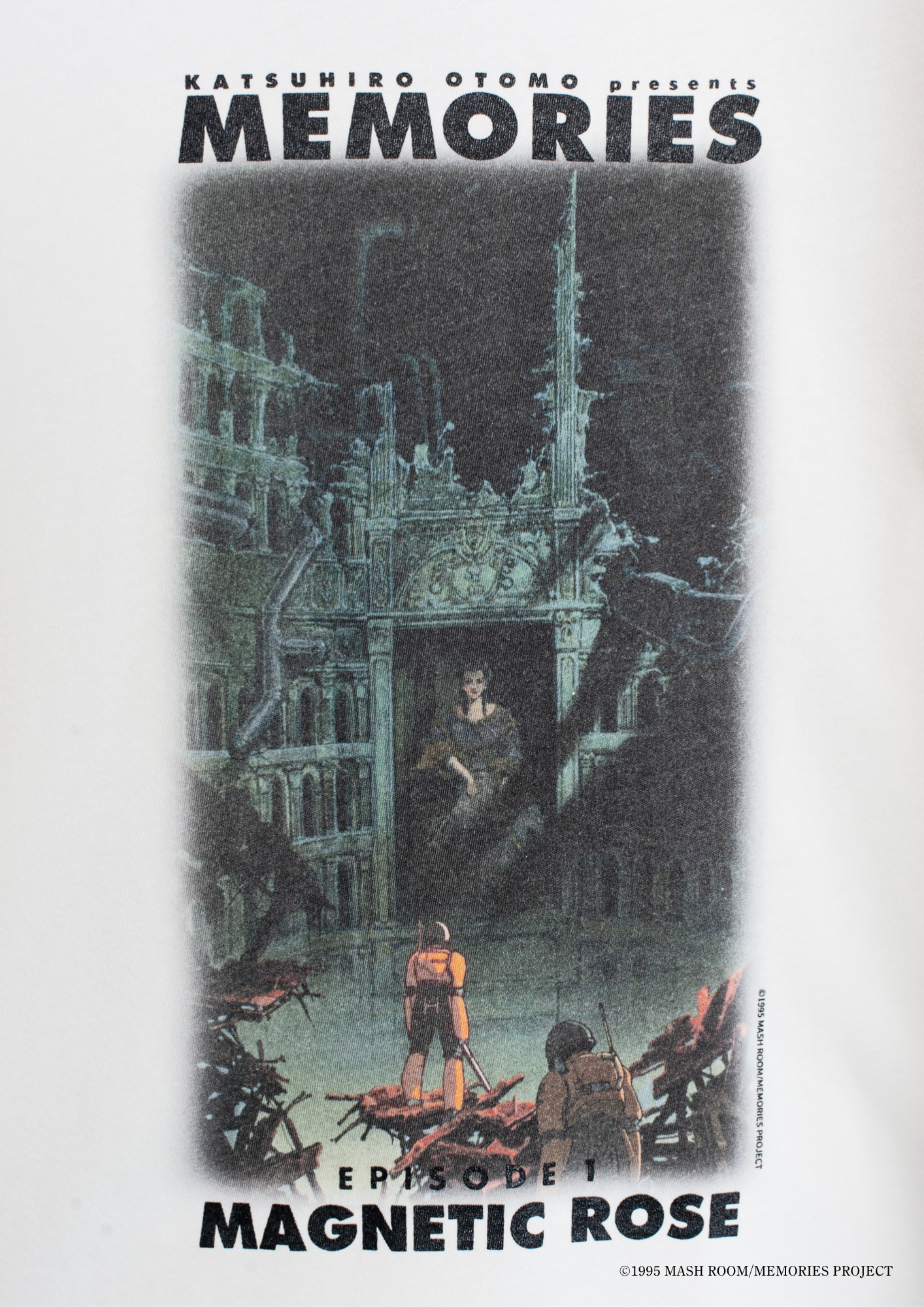 CT-SV-NRS-1007/MEMORIES "MAGNETIC ROSE" S/SL Tee