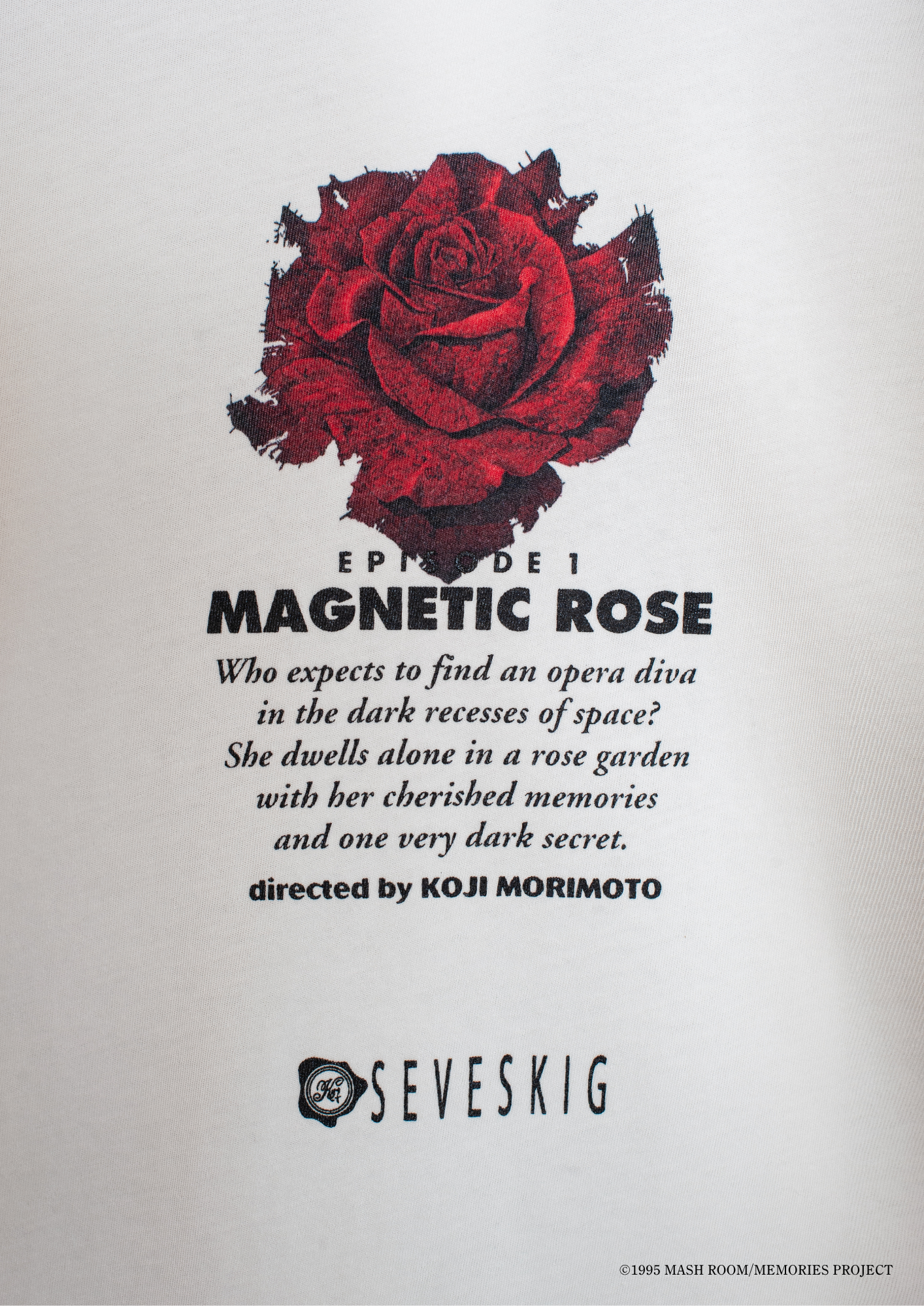 CT-SV-NRS-1007/MEMORIES "MAGNETIC ROSE" S/SL Tee
