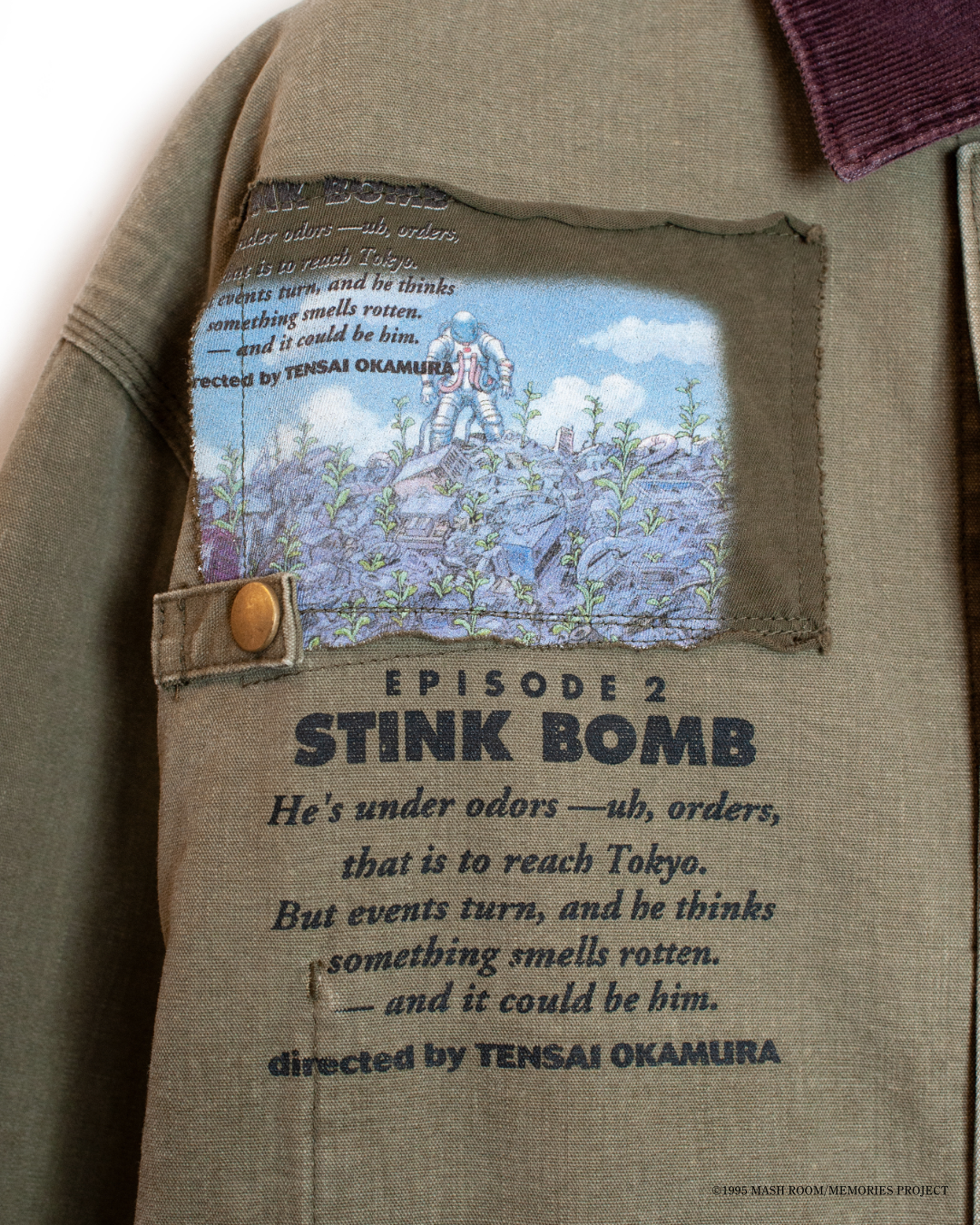 JK-SV-NRS-1002/MEMORIES NEWS CARRIER COVERALL