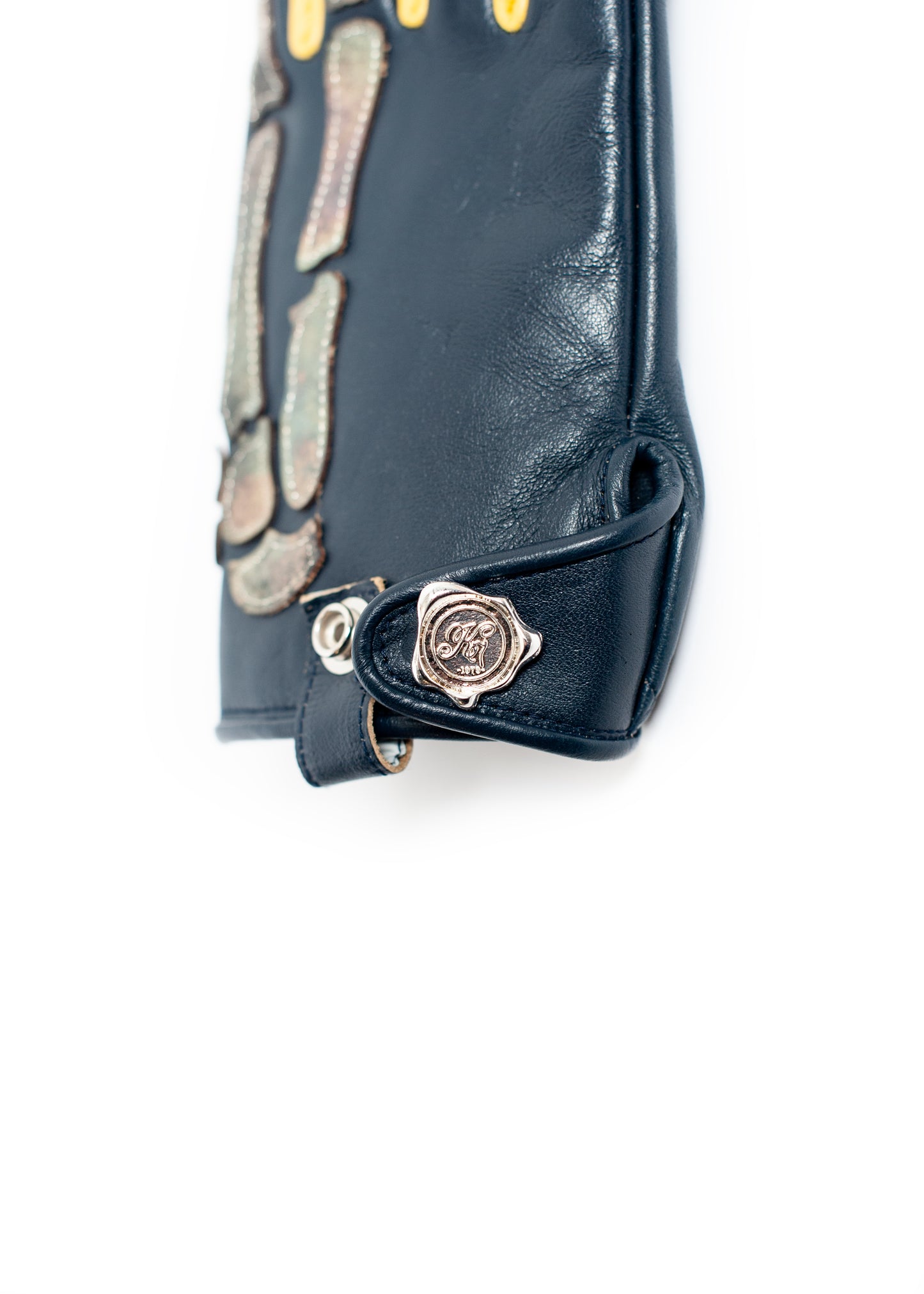 AC-SV-NGA-1005 / Cow Leather X-ray Gloves Ver,Silver