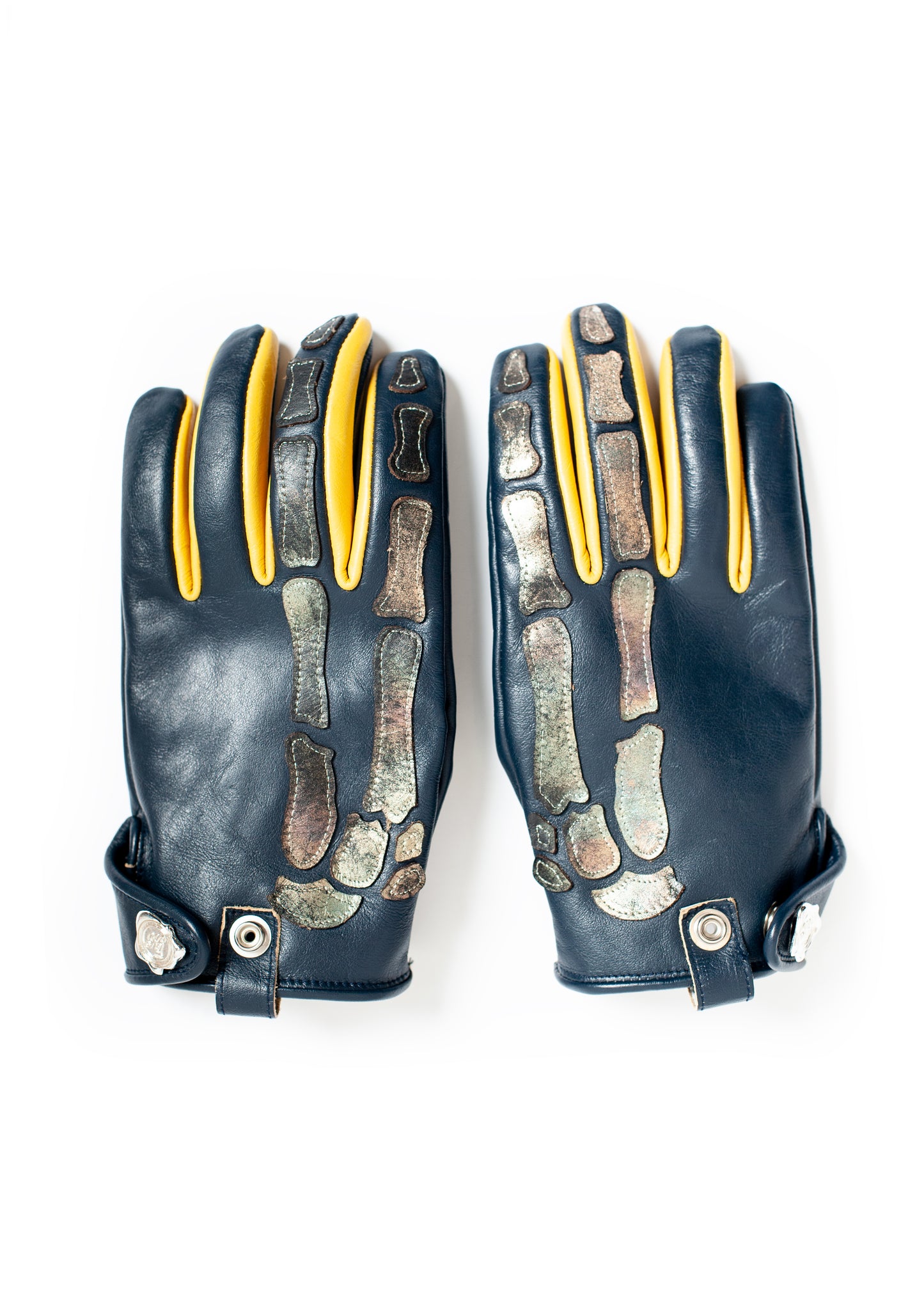 AC-SV-NGA-1005 / Cow Leather X-ray Gloves Ver,Silver