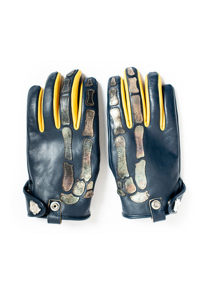 AC-SV-NGA-1005 / Cow Leather X-ray Gloves Ver,Silver