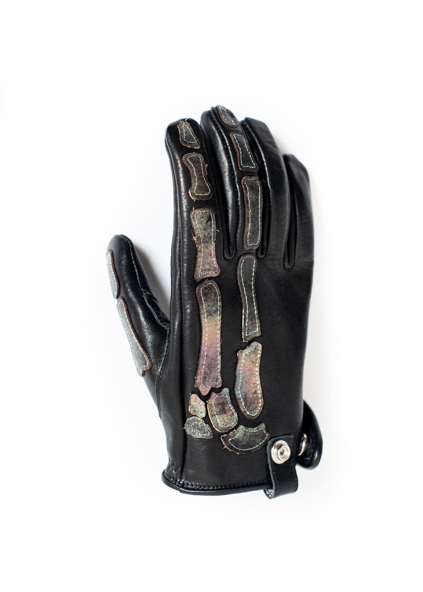 AC-SV-NGA-1005 / Cow Leather X-ray Gloves Ver,Silver