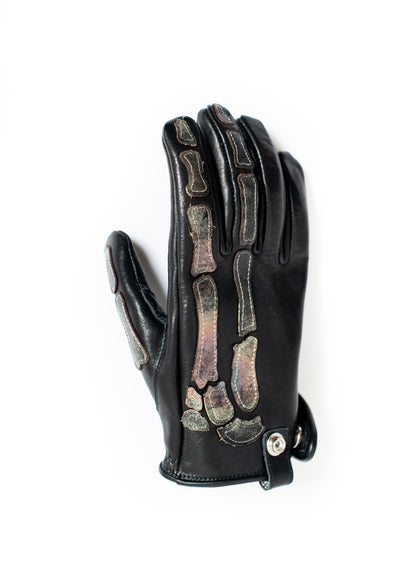AC-SV-NGA-1005 / Cow Leather X-ray Gloves Ver,Silver