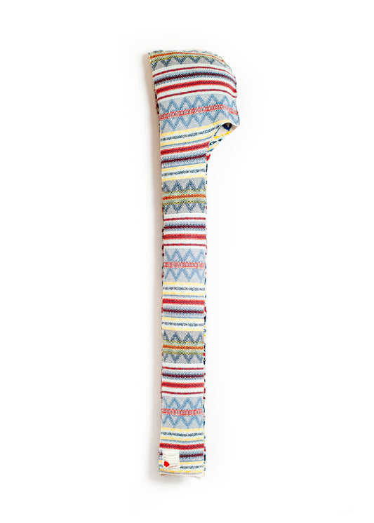 AC-SV-NGA-1007 / Frosted Isle Knit Long Scarf Hoodie