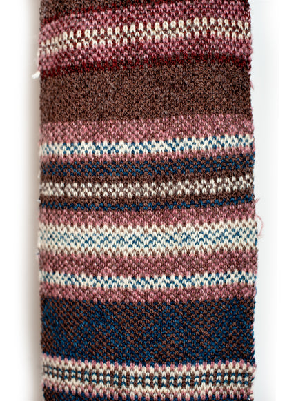 AC-SV-NGA-1007 / Frosted Isle Knit Long Scarf Hoodie