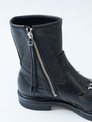 AC-SV-NYA-1007 /  Damaged Side Zip Boots Version, 'TIME THAT NEVER ENDS' Collaboration KIDS LOVE GAITE