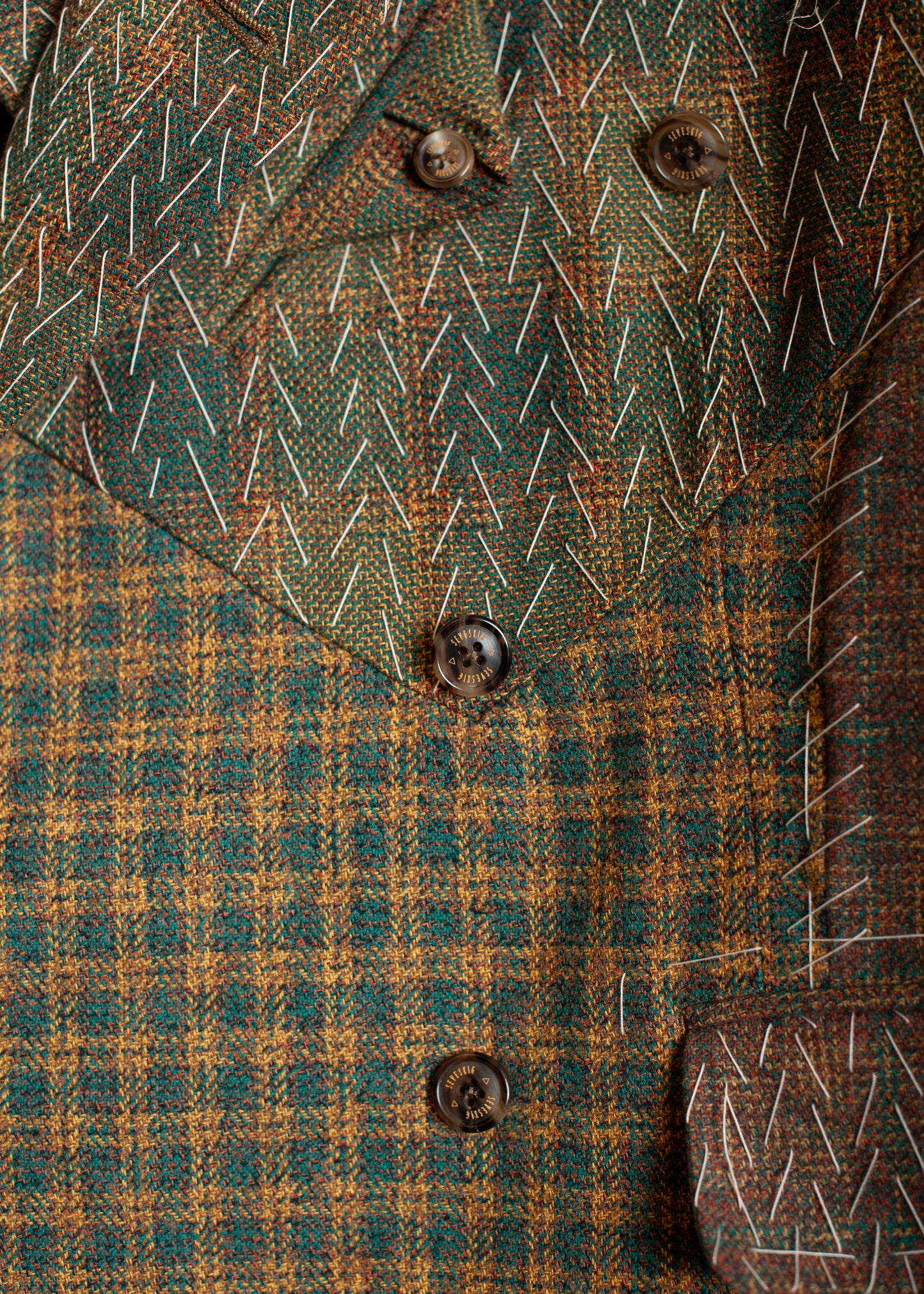 CO-SV-NGA-1001 / Threadwork Tweed Coat