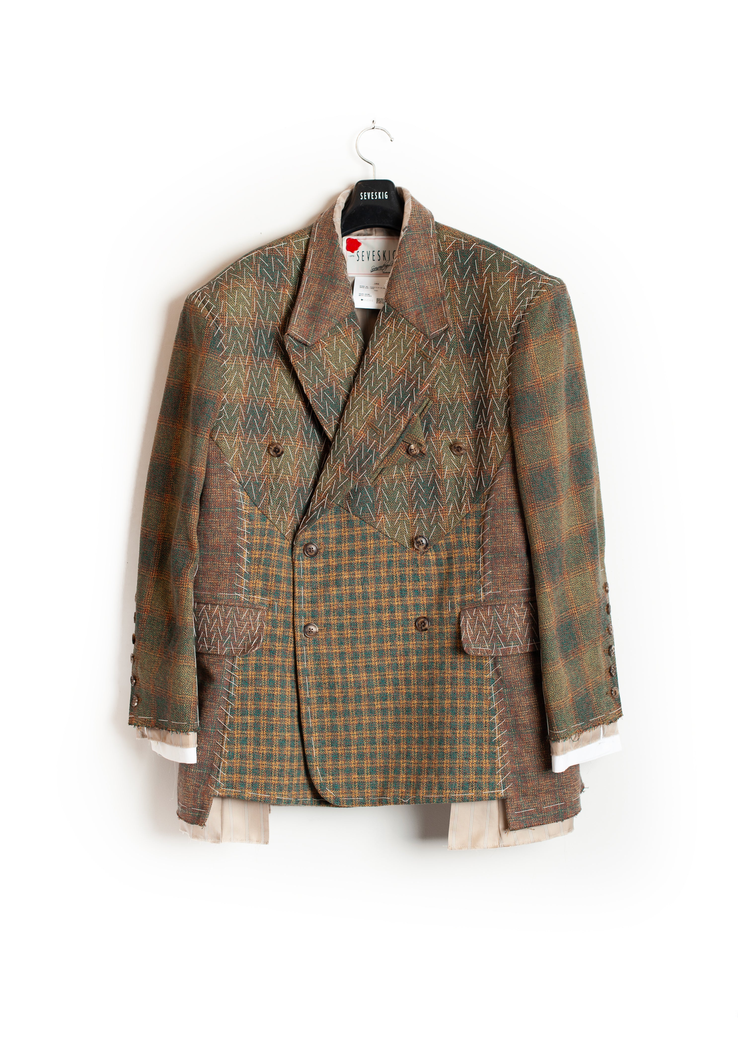 CO-SV-NGA-1001 / Threadwork Tweed Coat – SEVESKIG