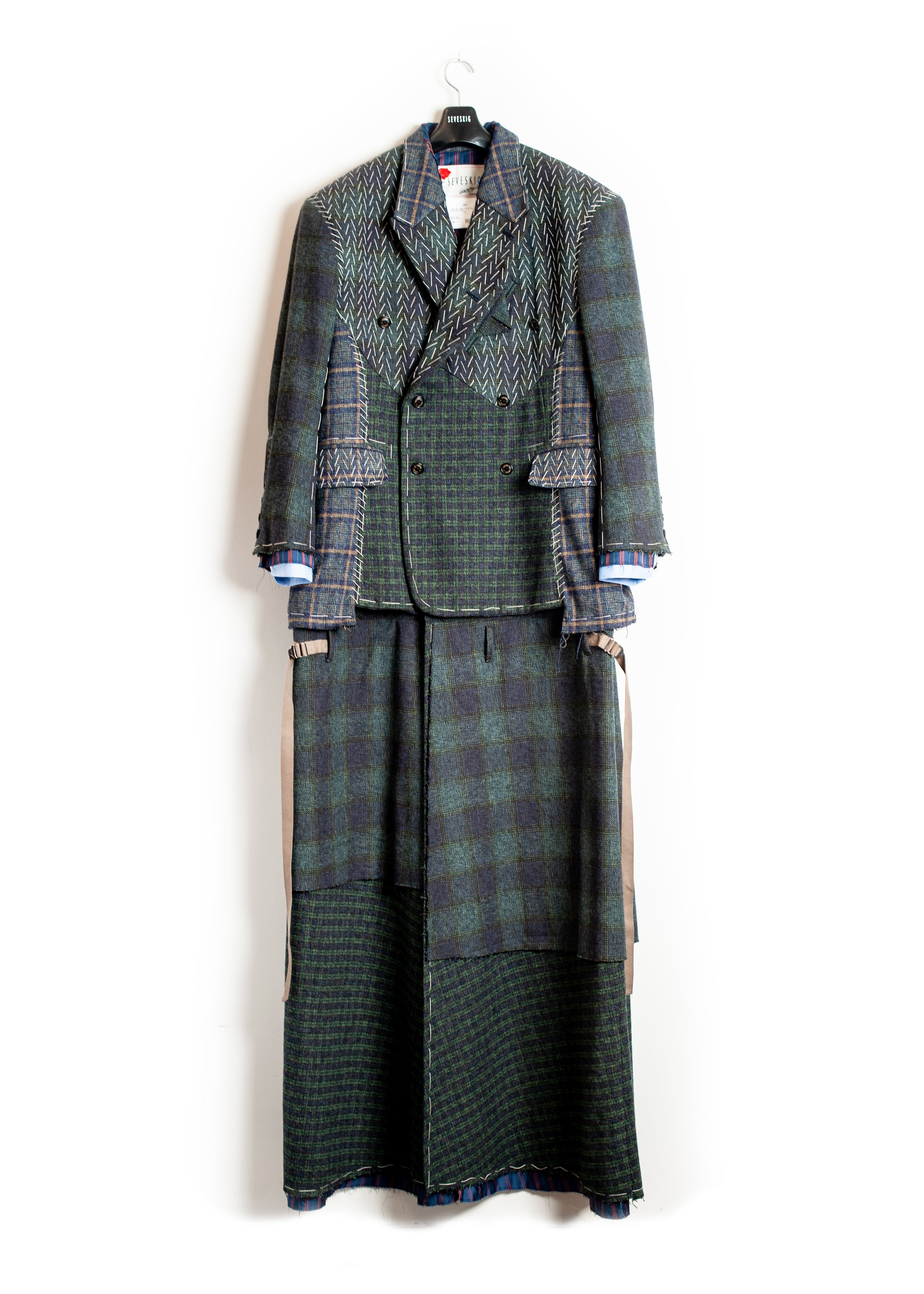 CO-SV-NGA-1001 / Threadwork Tweed Coat – SEVESKIG