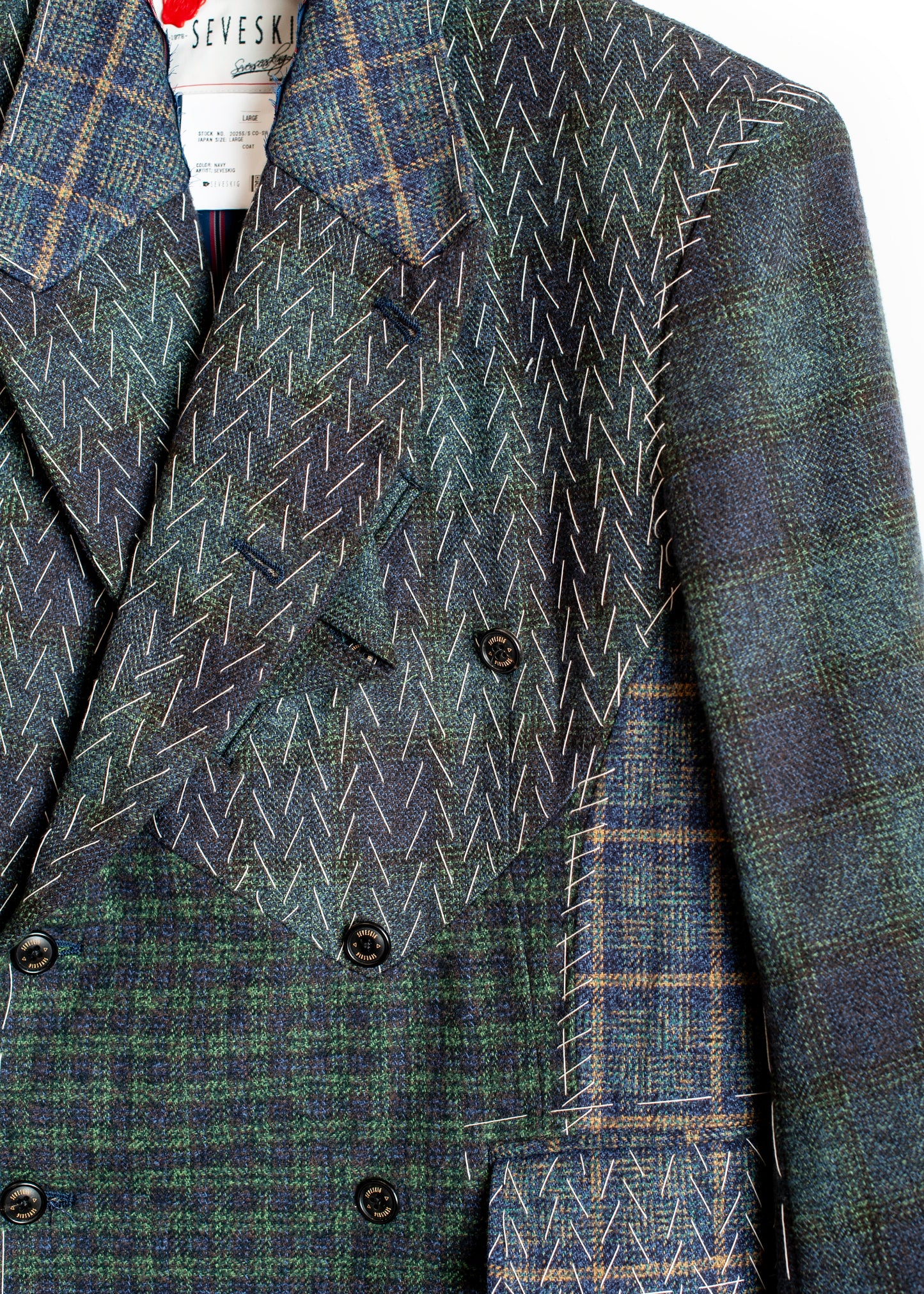 CO-SV-NGA-1001 / Threadwork Tweed Coat