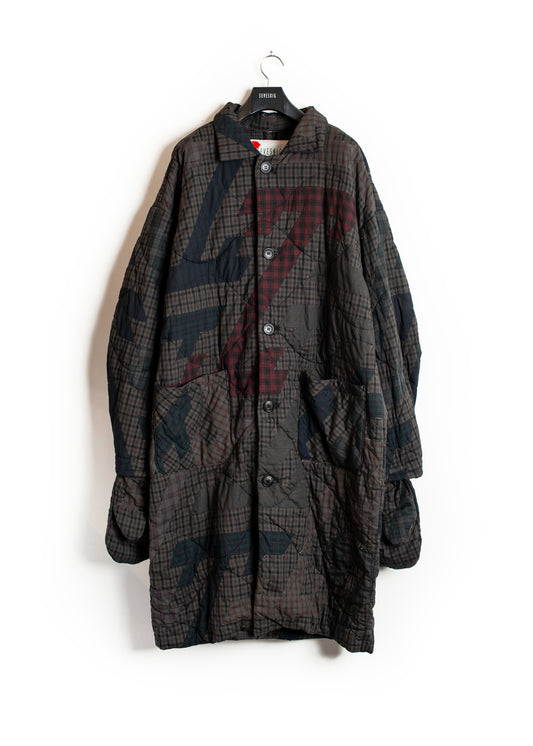 CO-SV-NGA-1004 / Geometrics of Luck Patchwork Coat