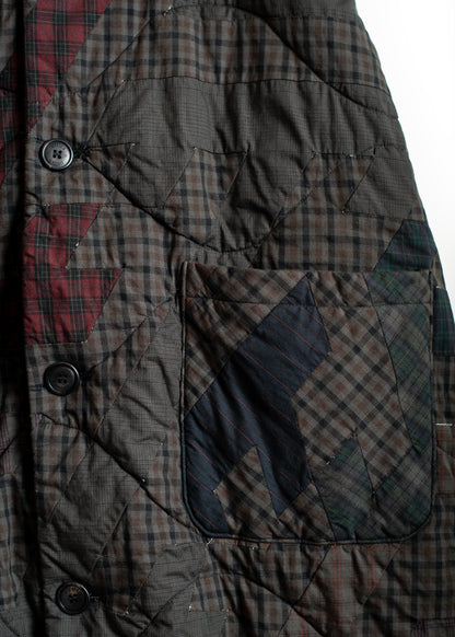 CO-SV-NGA-1004 / Geometrics of Luck Patchwork Coat