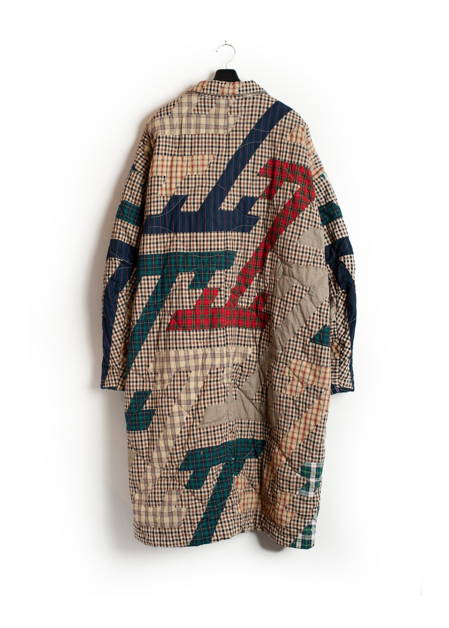 CO-SV-NGA-1004 / Geometrics of Luck Patchwork Coat