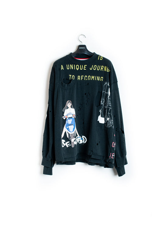 CT-SV-NGA-1002 / Reborn L/SL Tee Shirt Ver, Hisashi Eguchi