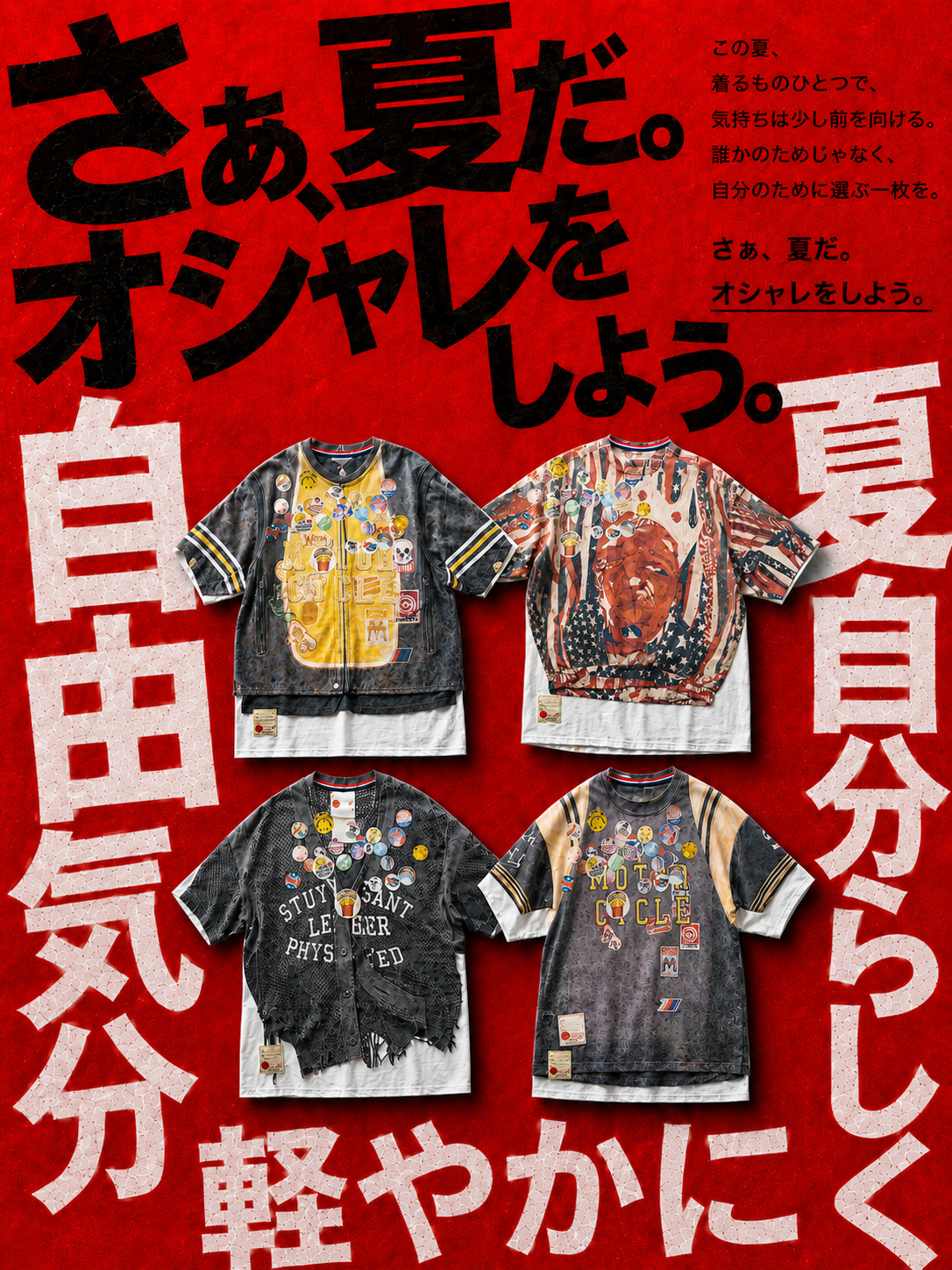 この夏、着たい GRAPHIC TEE 5選