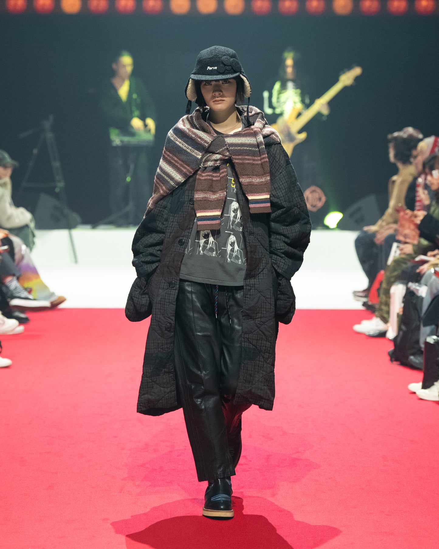 CO-SV-NGA-1004 / Geometrics of Luck Patchwork Coat