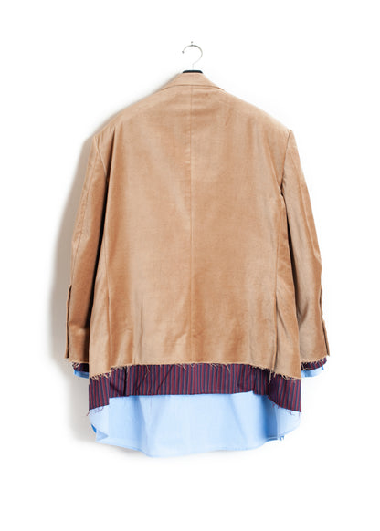 JK-SV-NGA-1001 / Velvet Strata Jacket