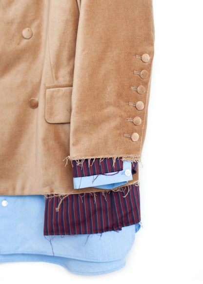 JK-SV-NGA-1001 / Velvet Strata Jacket