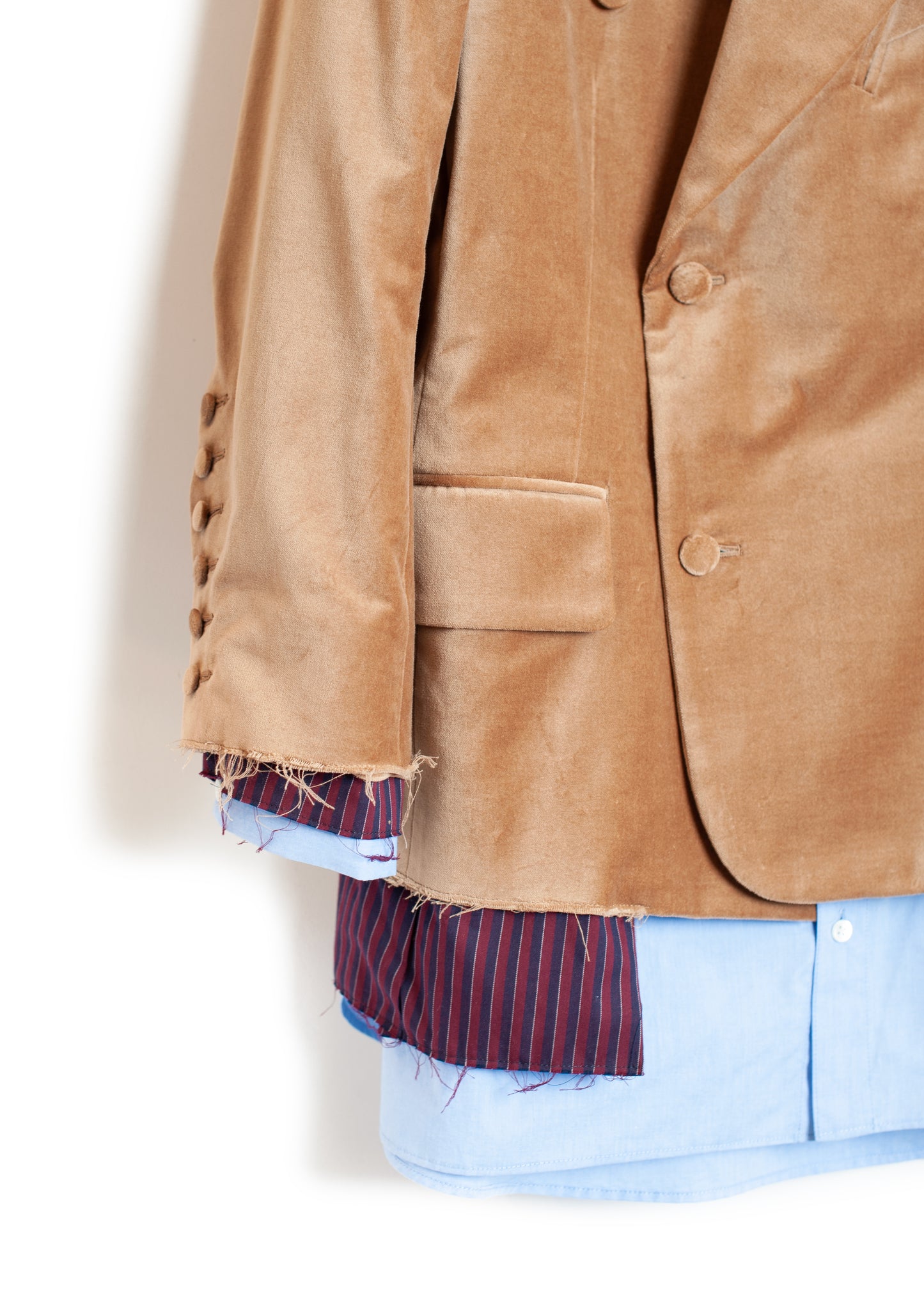 JK-SV-NGA-1001 / Velvet Strata Jacket