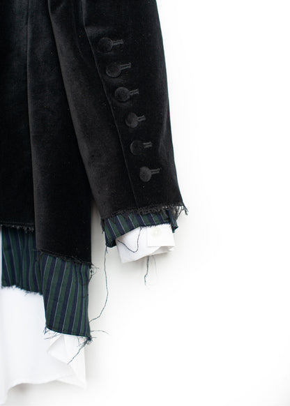 JK-SV-NGA-1001 / Velvet Strata Jacket