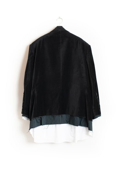 JK-SV-NGA-1001 / Velvet Strata Jacket