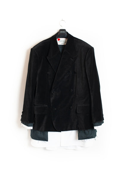 JK-SV-NGA-1001 / Velvet Strata Jacket