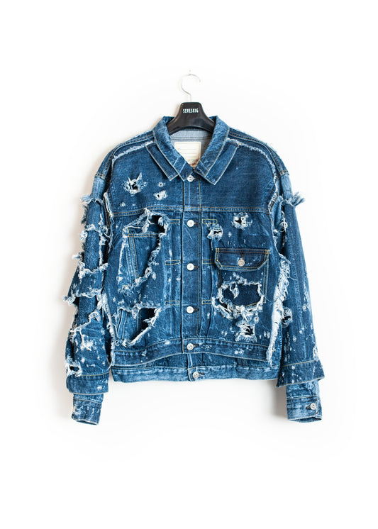 JK-SV-NGA-1007 / Re:Layer Denim Jacket