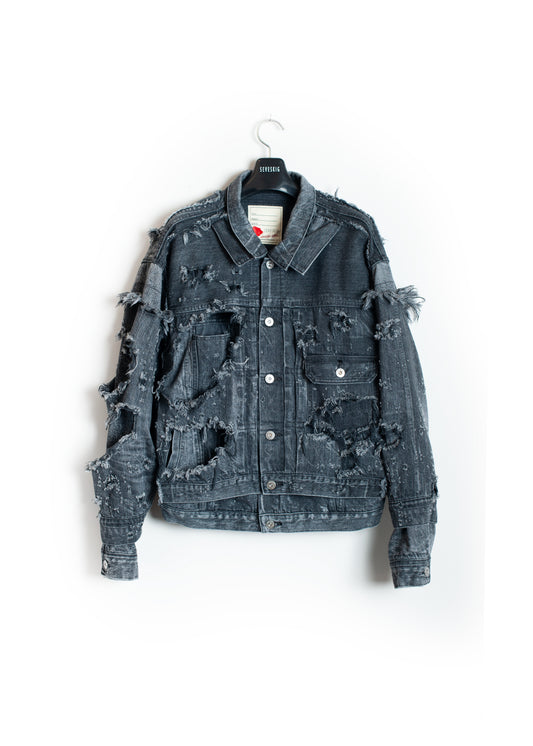 JK-SV-NGA-1007 / Re:Layer Denim Jacket