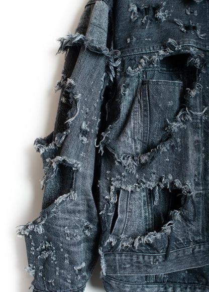JK-SV-NGA-1007 / Re:Layer Denim Jacket
