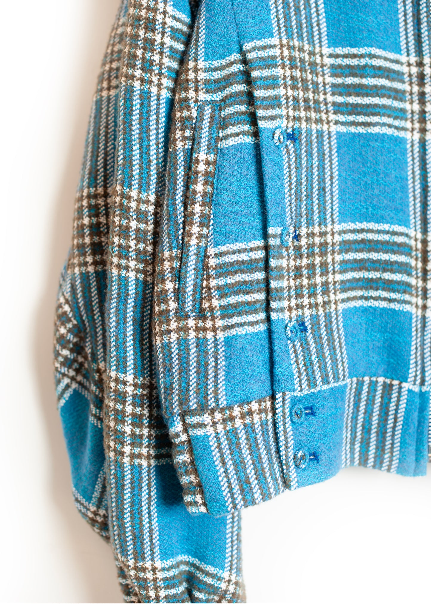 JK-SV-NGA-1009 / Tweed Plaid Swing Jacket