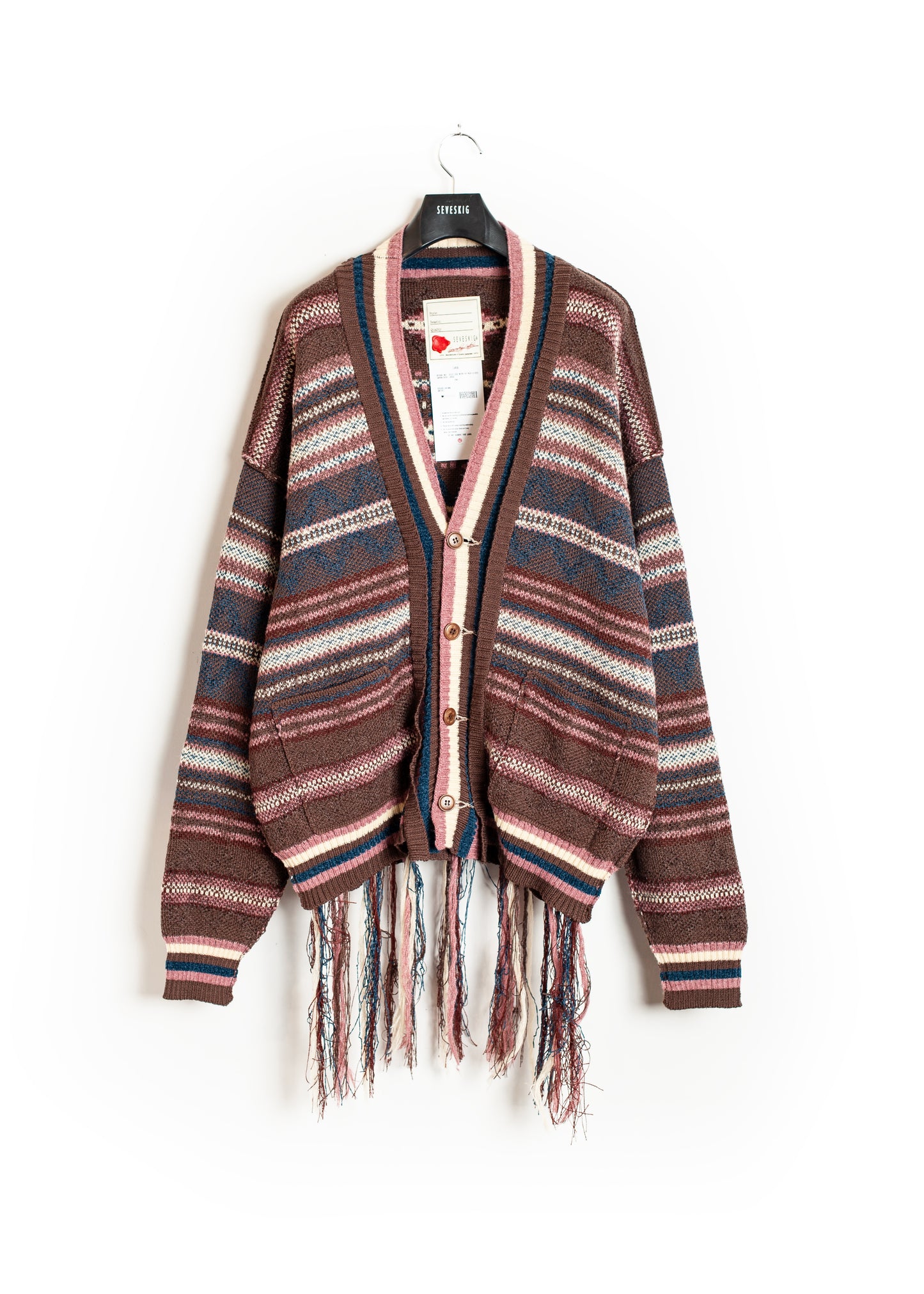 KN-SV-NGA-1003 / Frosted Isle Knit Cardigan