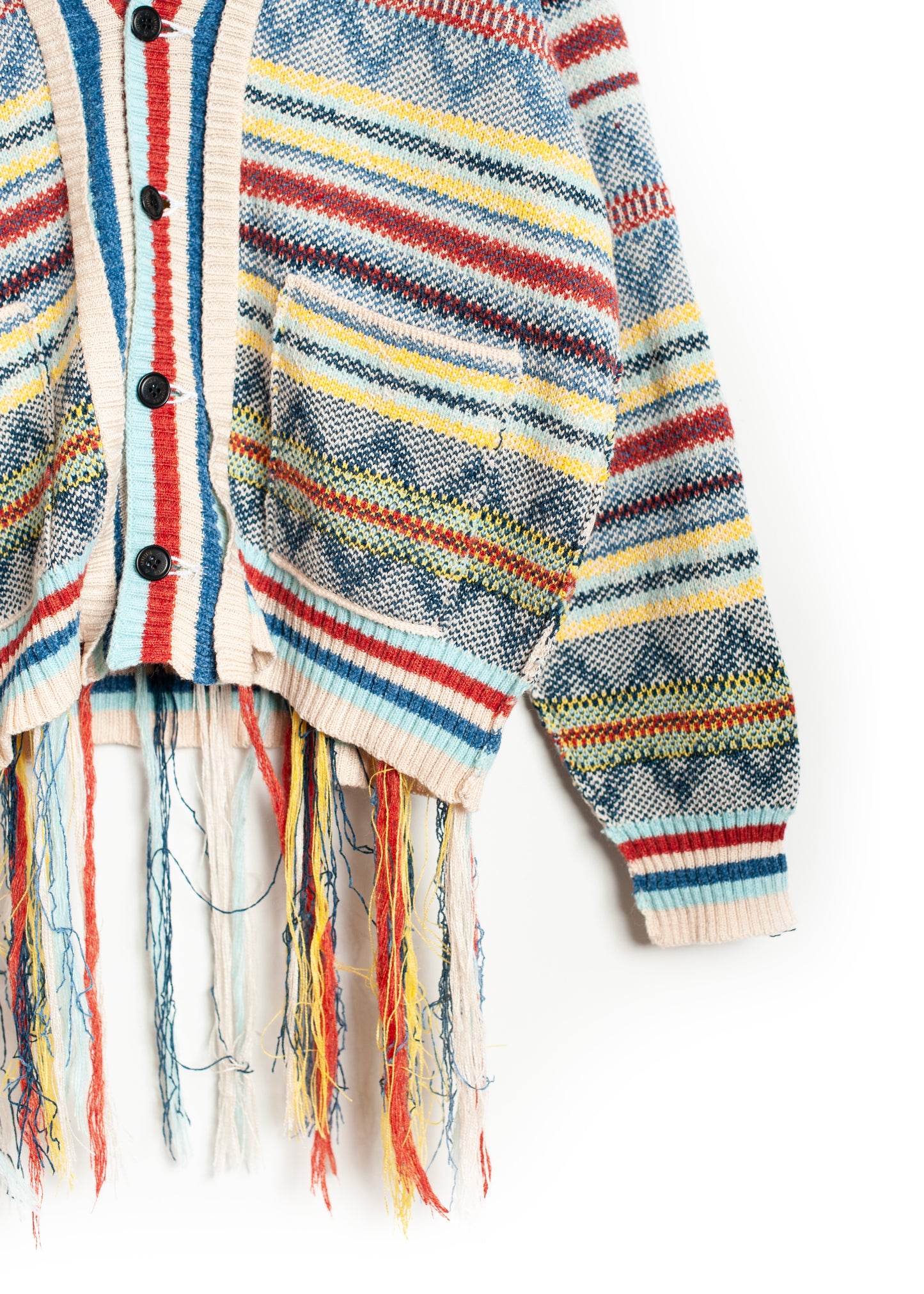 KN-SV-NGA-1003 / Frosted Isle Knit Cardigan