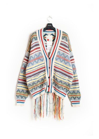 KN-SV-NGA-1003 / Frosted Isle Knit Cardigan