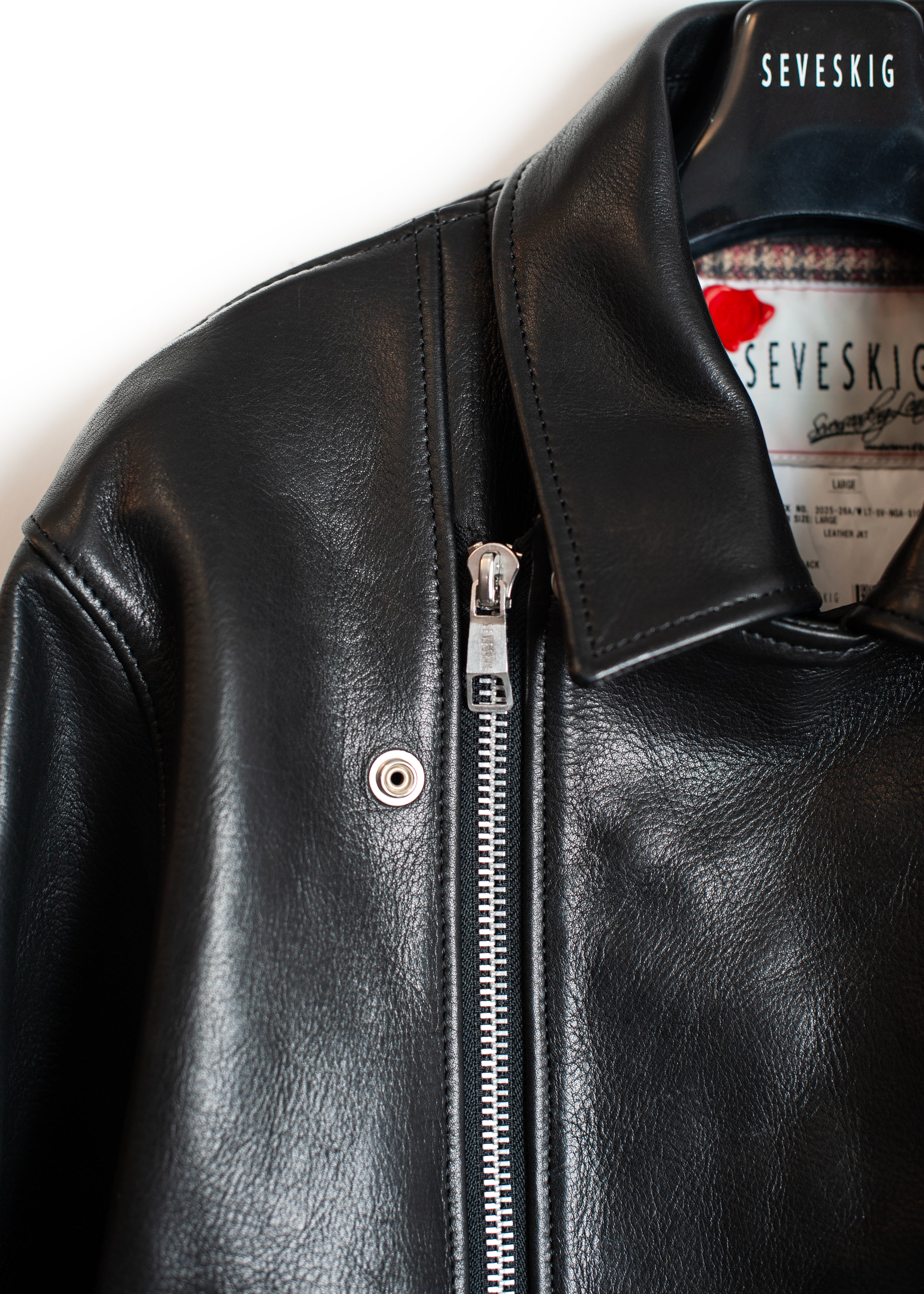 LT-SV-NGA-1003 / Cow Leather D-Pocket Riders – SEVESKIG