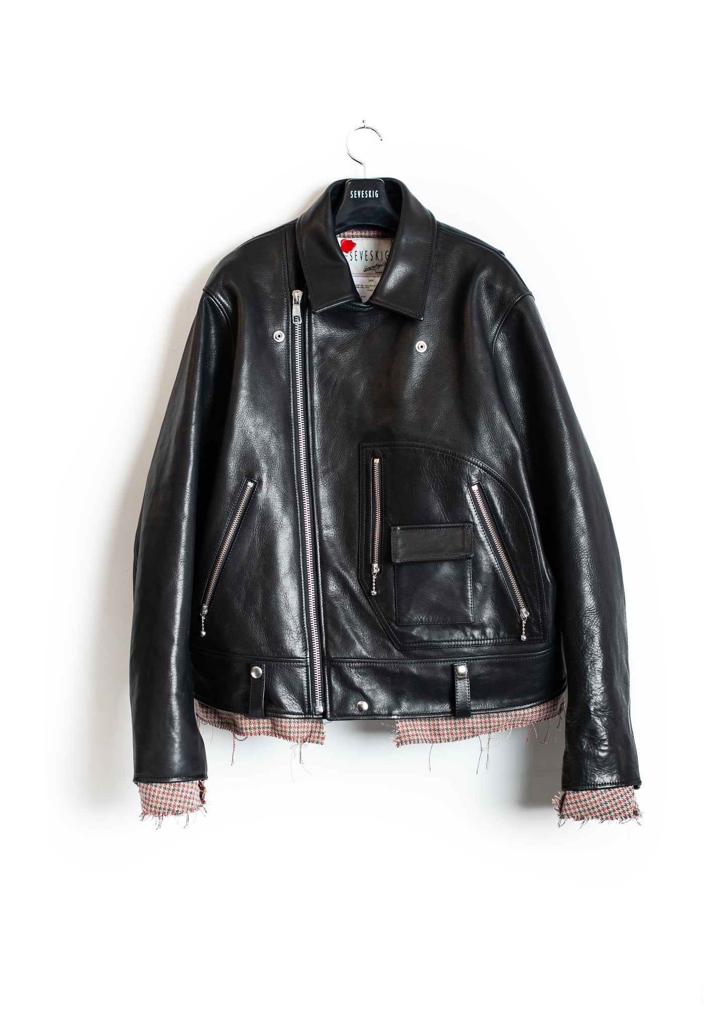 LT-SV-NGA-1003 / Cow Leather D-Pocket Riders