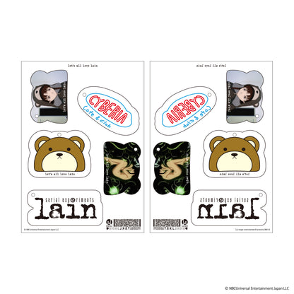 AC-SV-LN-1006 / SEV vs lain Acrylic Keychain